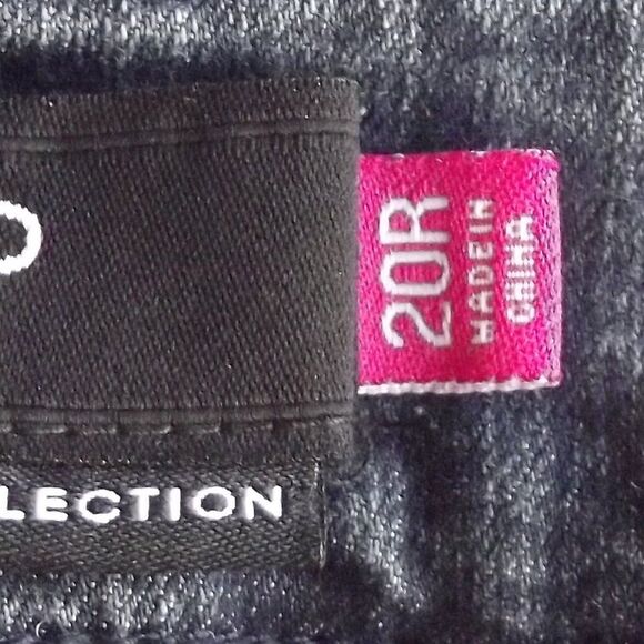 TORRID Jeans, 20R, Faded Black/Gray, Slim Boot, Double Button waist, Zipper - Picture 9 of 11